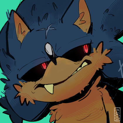 an exemple of a fully shaded headshot